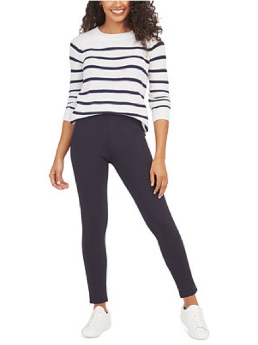 SPANX Women’s The Perfect Pant Ankle 4 Pocket - Classic Navy - Medium